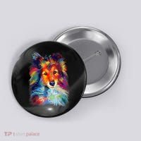 Sheltie Shetland Sheepdog For A Sheltie Mom Button thumb 0
