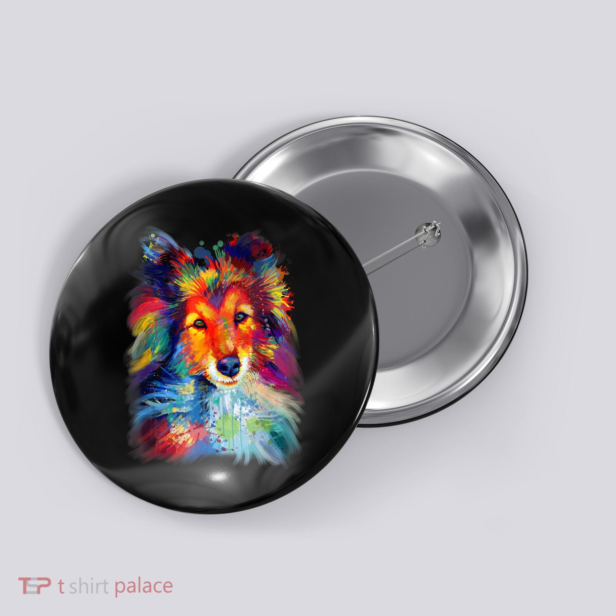 Sheltie Shetland Sheepdog For A Sheltie Mom Button