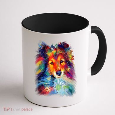 Sheltie Shetland Sheepdog For A Sheltie Mom Coffee Mug back