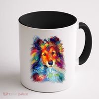 Sheltie Shetland Sheepdog For A Sheltie Mom Coffee Mug thumb 1