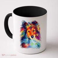 Sheltie Shetland Sheepdog For A Sheltie Mom Coffee Mug thumb 0