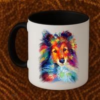 Sheltie Shetland Sheepdog For A Sheltie Mom Coffee Mug thumb 2