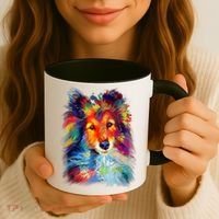 Sheltie Shetland Sheepdog For A Sheltie Mom Coffee Mug thumb 3