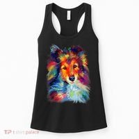 Sheltie Shetland Sheepdog For A Sheltie Mom Women's Tank Top thumb 0