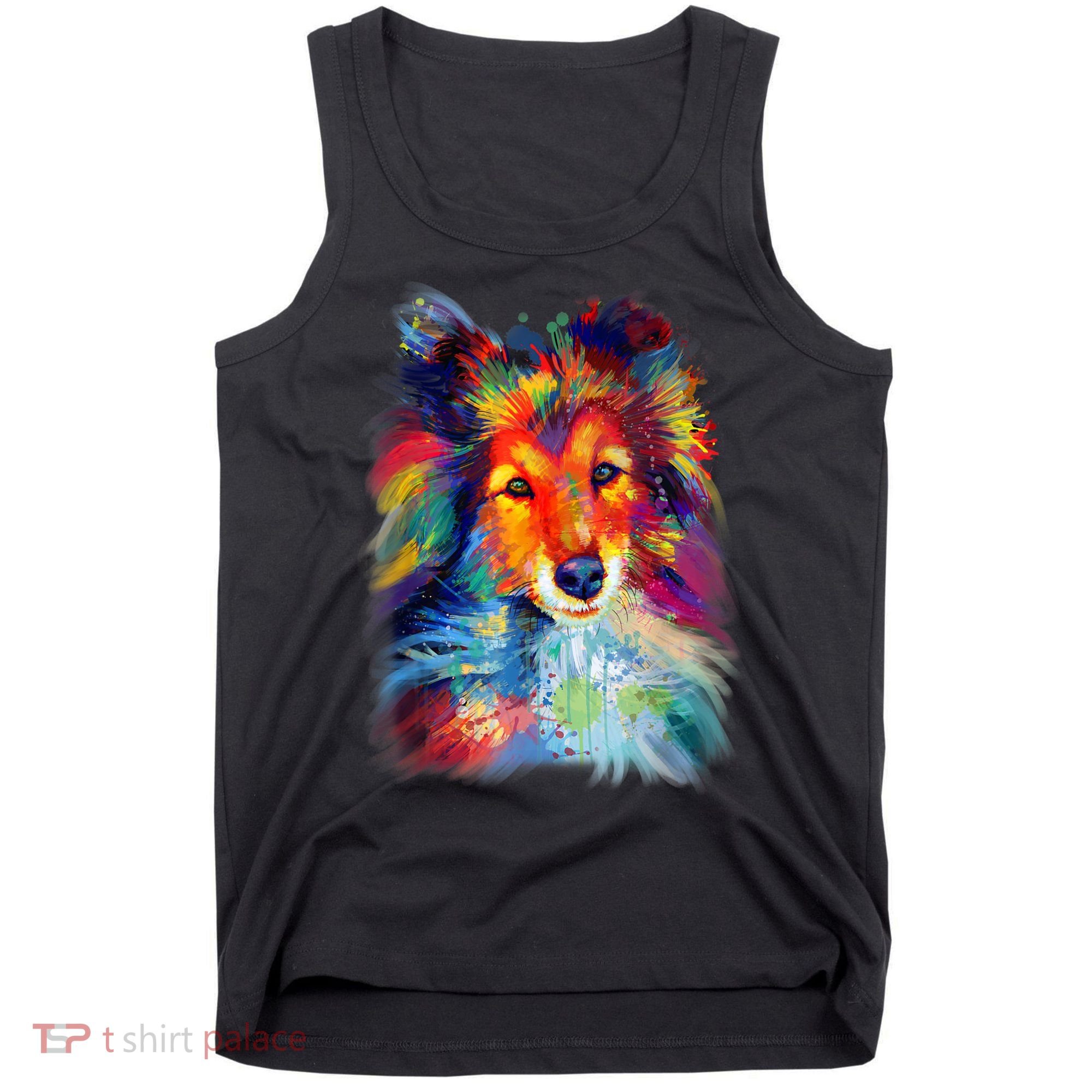 Sheltie Shetland Sheepdog For A Sheltie Mom Tank Top