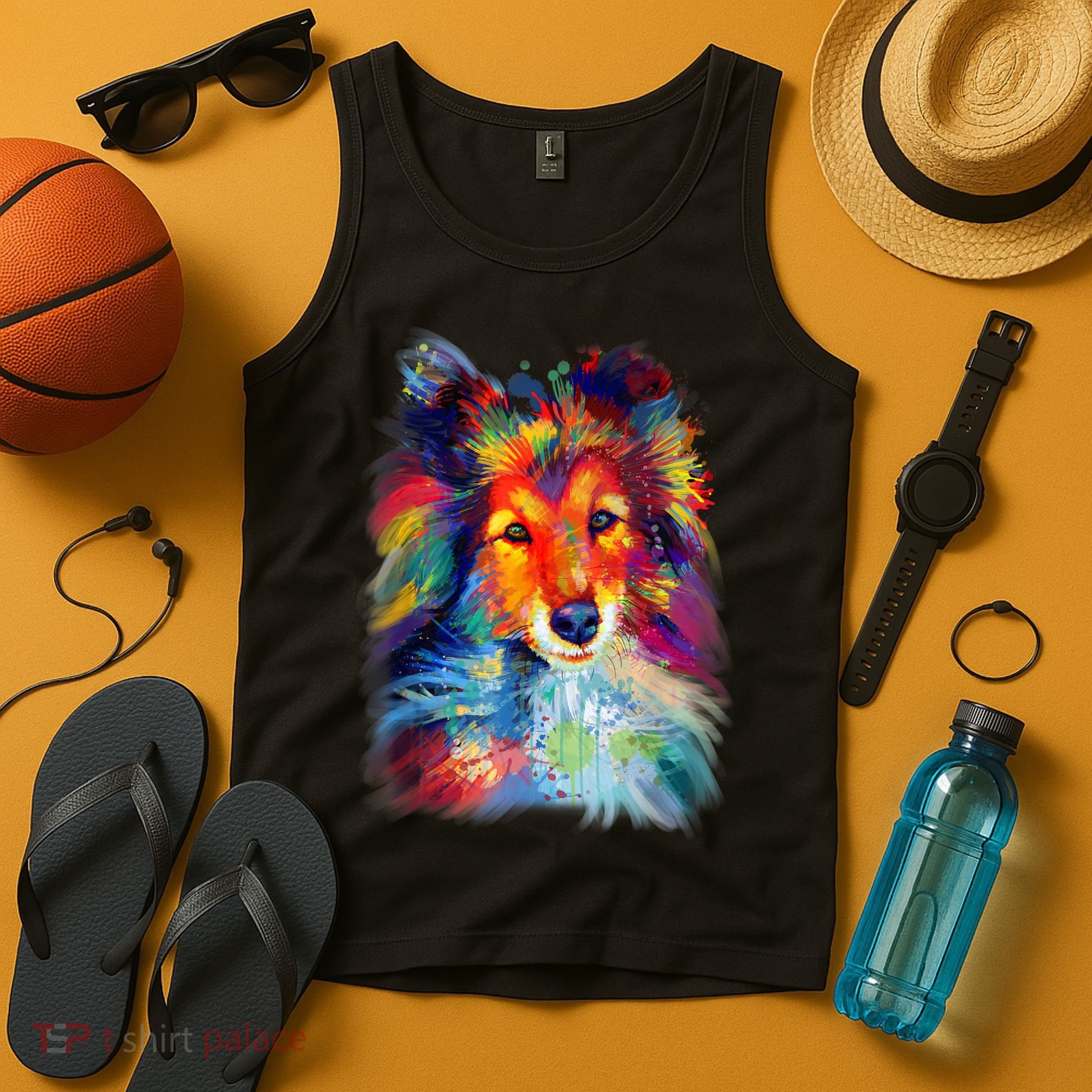 Sheltie Shetland Sheepdog For A Sheltie Mom Tank Top