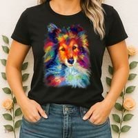 Sheltie Shetland Sheepdog For A Sheltie Mom Women's T-Shirt thumb 2