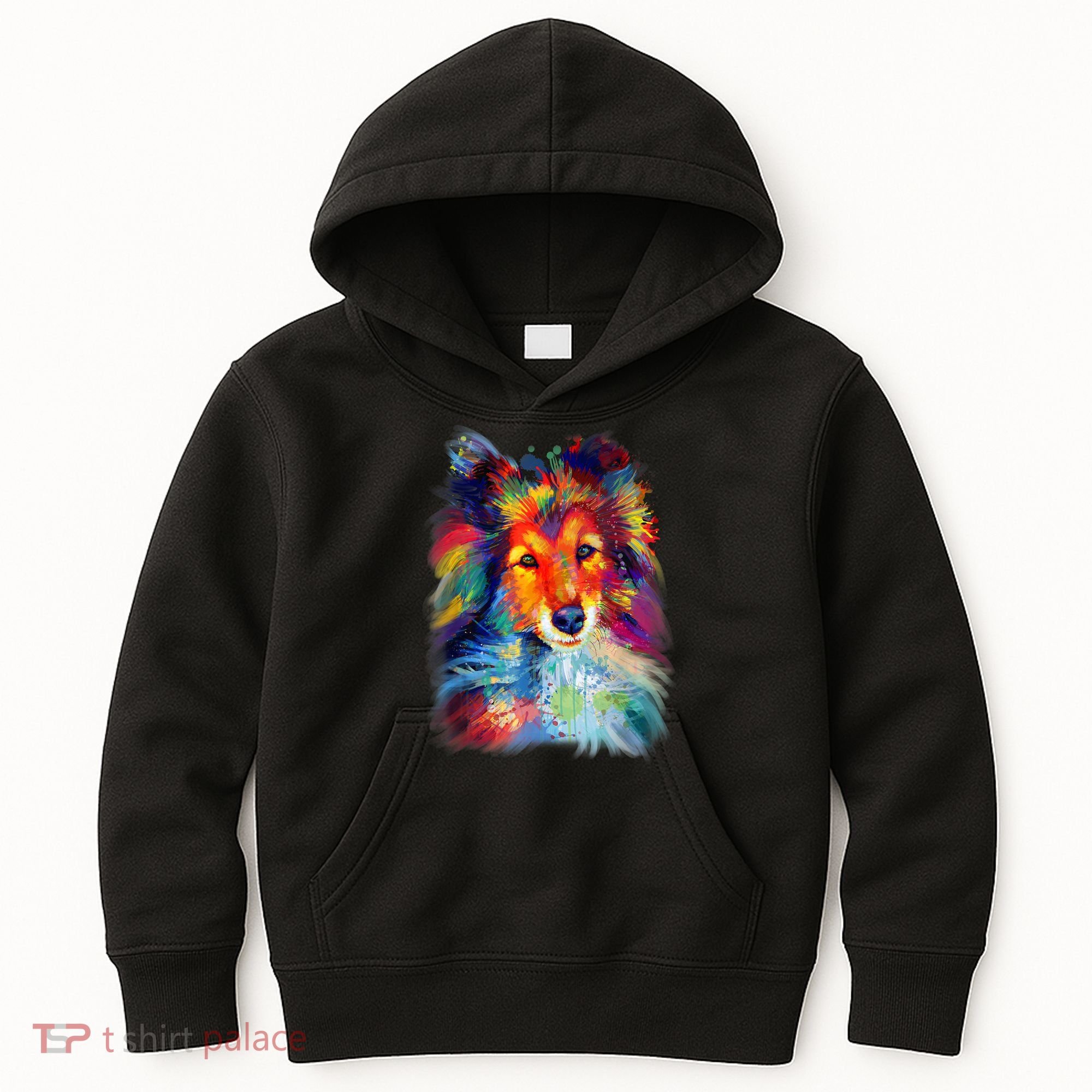 Sheltie Shetland Sheepdog For A Sheltie Mom Kids Hoodie