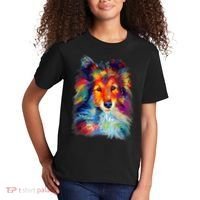 Sheltie Shetland Sheepdog For A Sheltie Mom Kids T-Shirt thumb 2