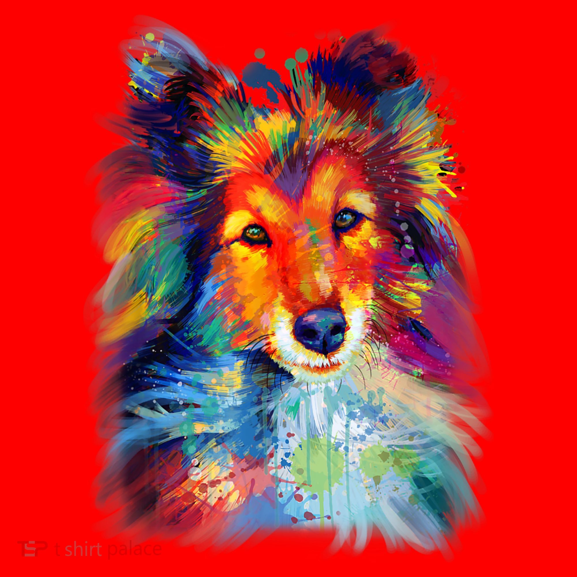 Sheltie Shetland Sheepdog For A Sheltie Mom Santa Hat