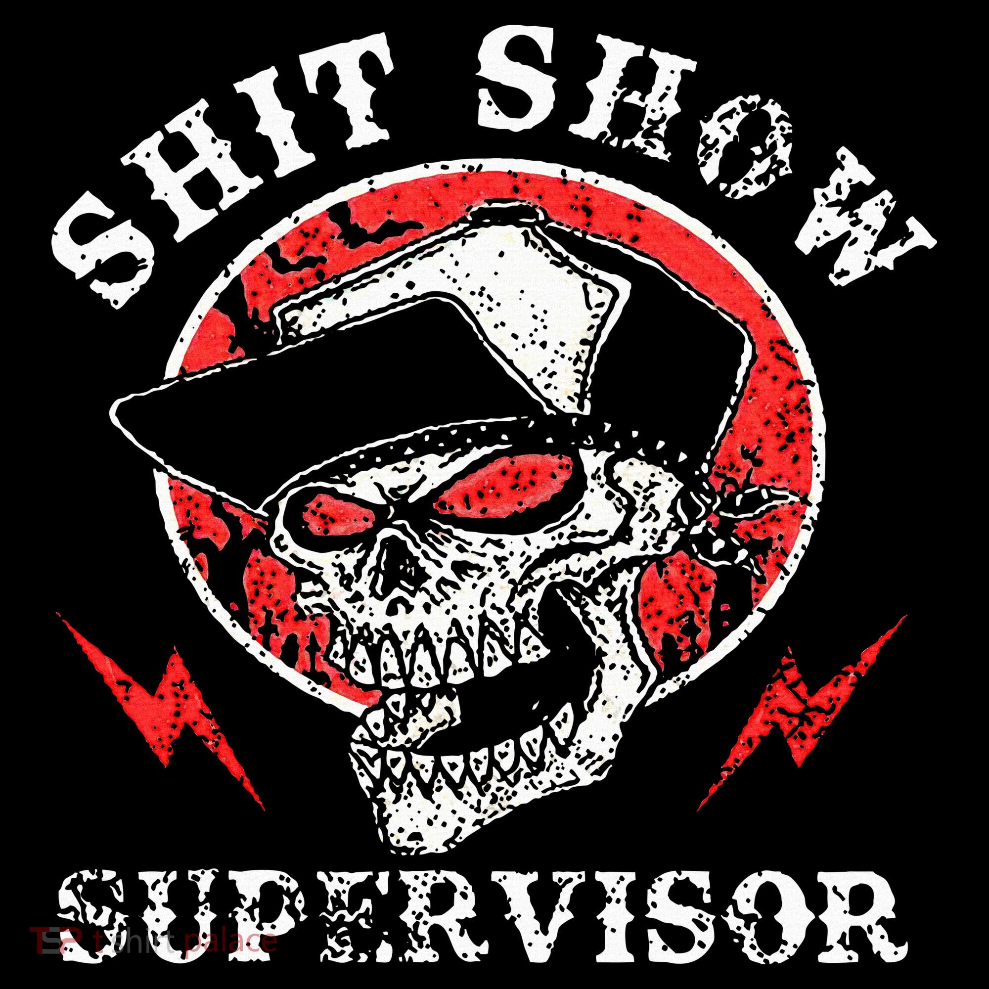 Shit Show Supervisor Skull Women's Tank Top