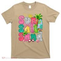 Sun Salt Sand Coquette Bow Palm Summer Vibes Beach Trip T-Shirt thumb 0