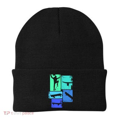 Skater Skateboarder Skateboard Gift Beanie