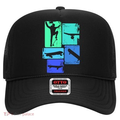 Skater Skateboarder Skateboard Gift Hat