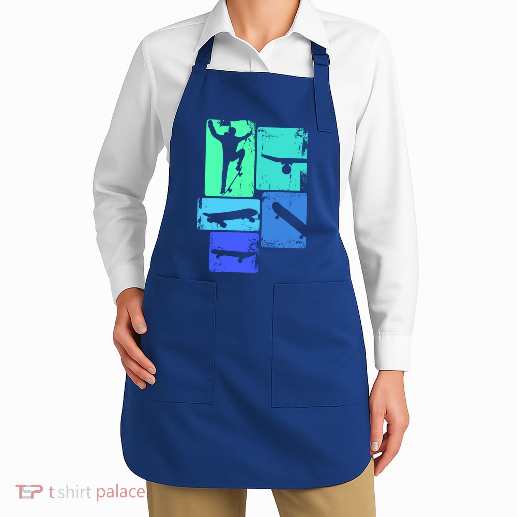 Skater Skateboarder Skateboard Gift Apron