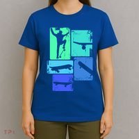 Skater Skateboarder Skateboard Gift T-Shirt thumb 4