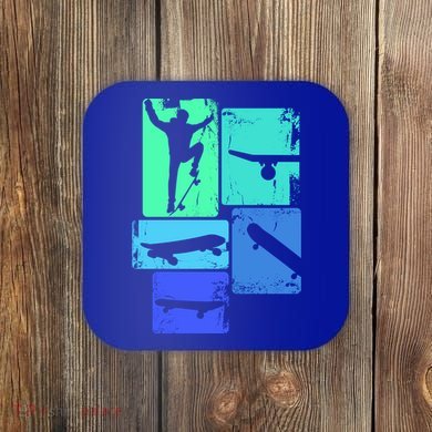 Skater Skateboarder Skateboard Gift Coaster