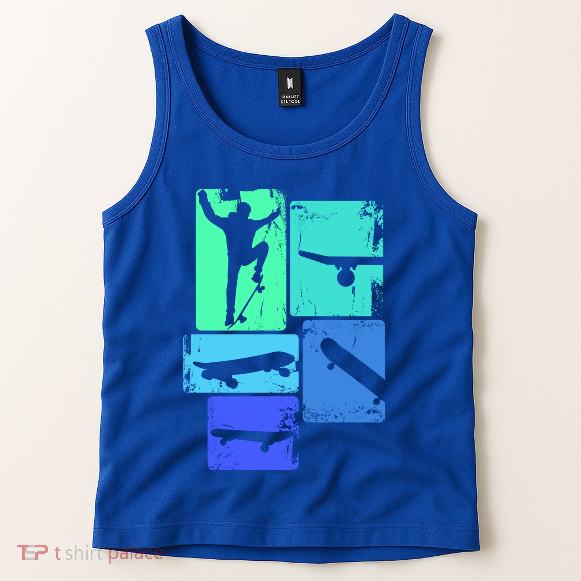 Skater Skateboarder Skateboard Gift Tank Top