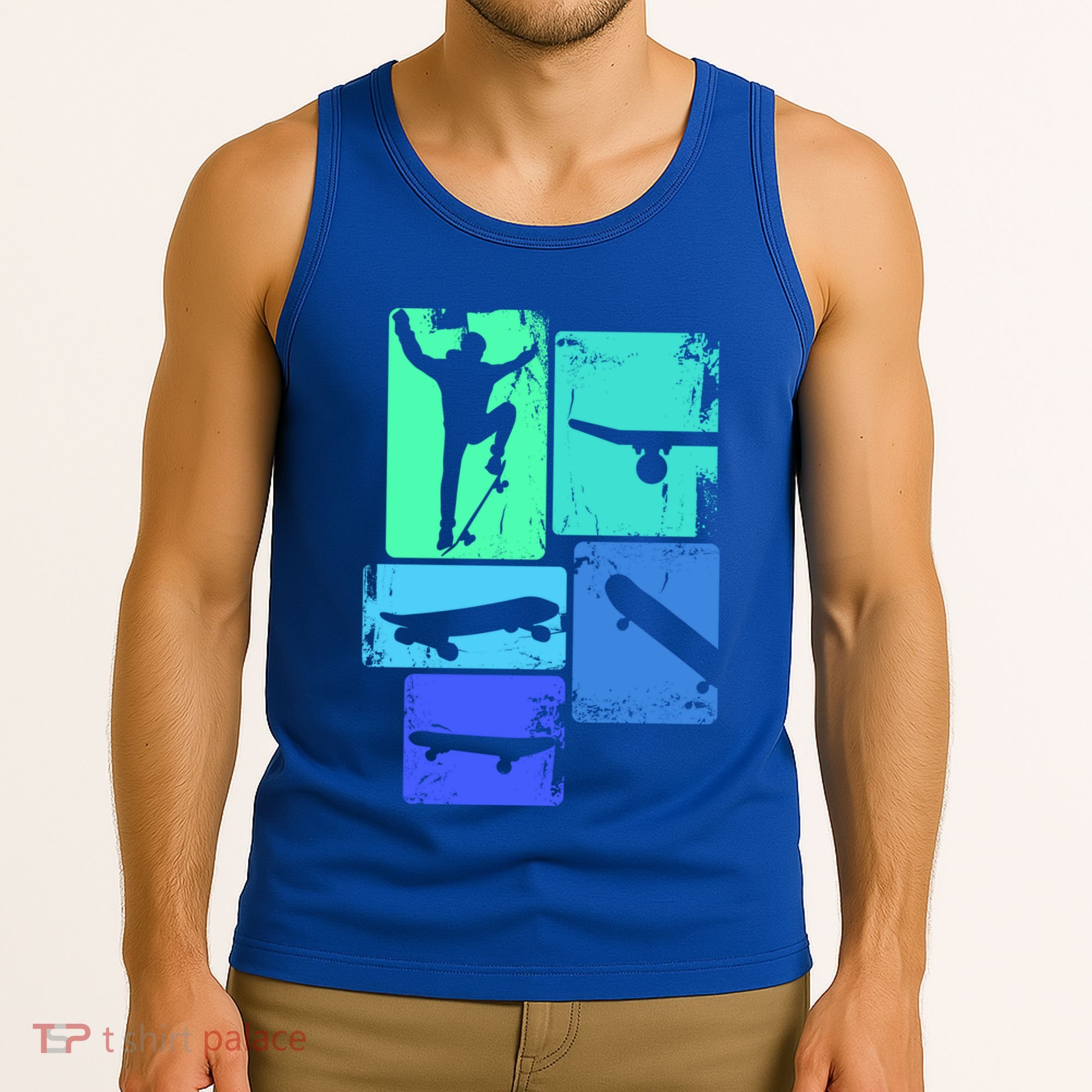 Skater Skateboarder Skateboard Gift Tank Top