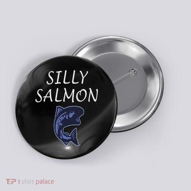 Silly Salmon Button