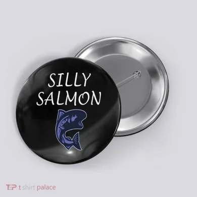 Silly Salmon Button