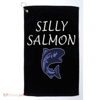 Silly Salmon Golf Towel