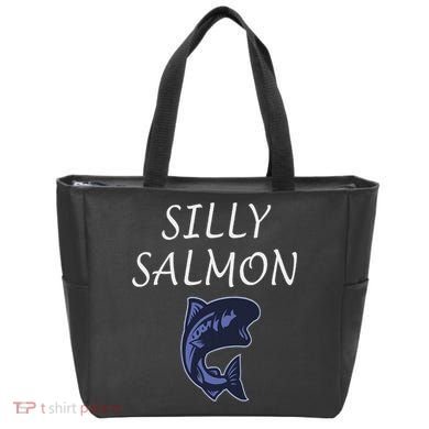 Silly Salmon Tote Bag