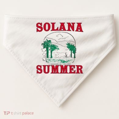 Solana Summer USA-Made Doggie Bandana