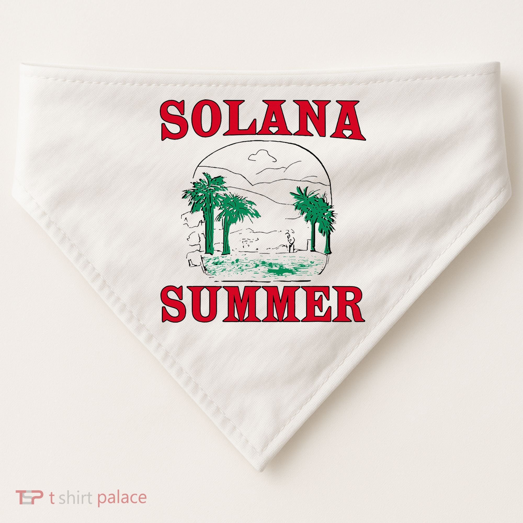 Solana Summer USA-Made Doggie Bandana