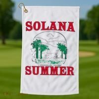 Solana Summer Golf Towel thumb 1