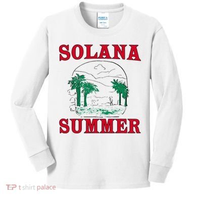 Solana Summer Kids Long Sleeve Shirt