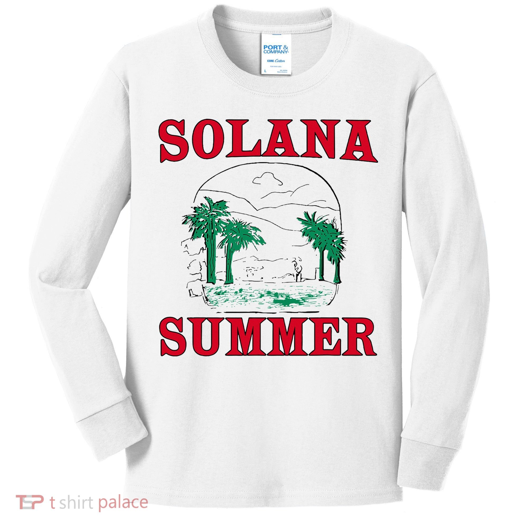 Solana Summer Kids Long Sleeve Shirt