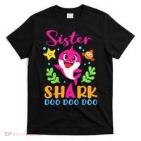 Sister Shark Sister Shark Lover Family Mother's Day T-Shirt thumb 0