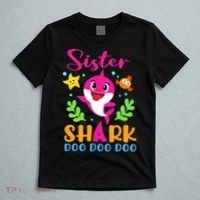 Sister Shark Sister Shark Lover Family Mother's Day T-Shirt thumb 5
