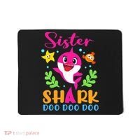 Sister Shark Sister Shark Lover Family Mother's Day Mousepad thumb 0