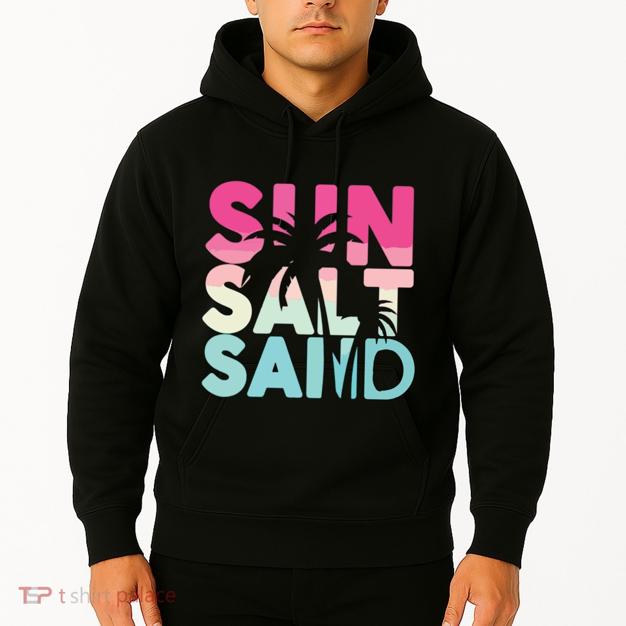 Sun Sand Salt Beach Hoodie
