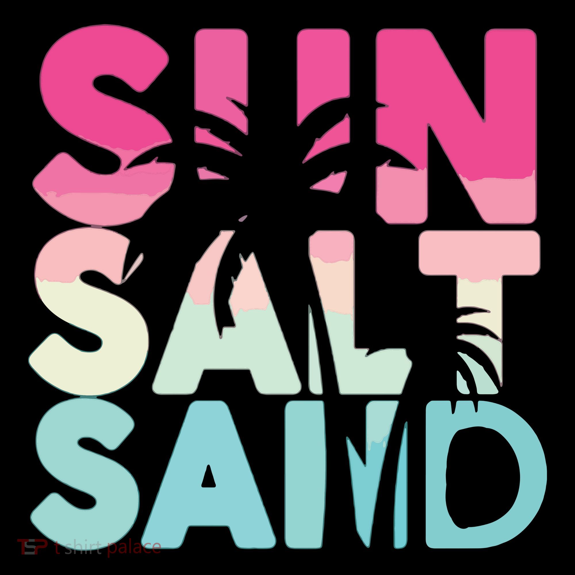 Sun Sand Salt Beach Hoodie