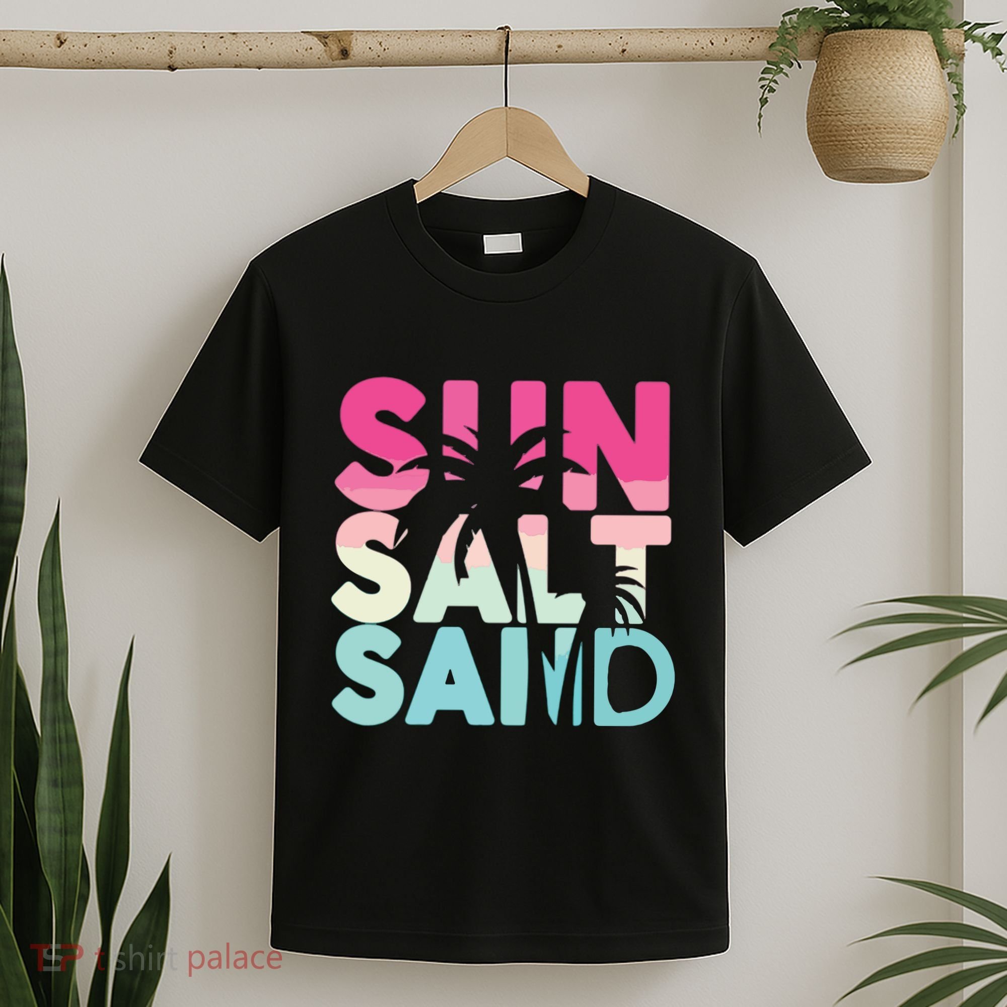 Sun Sand Salt Beach T-Shirt