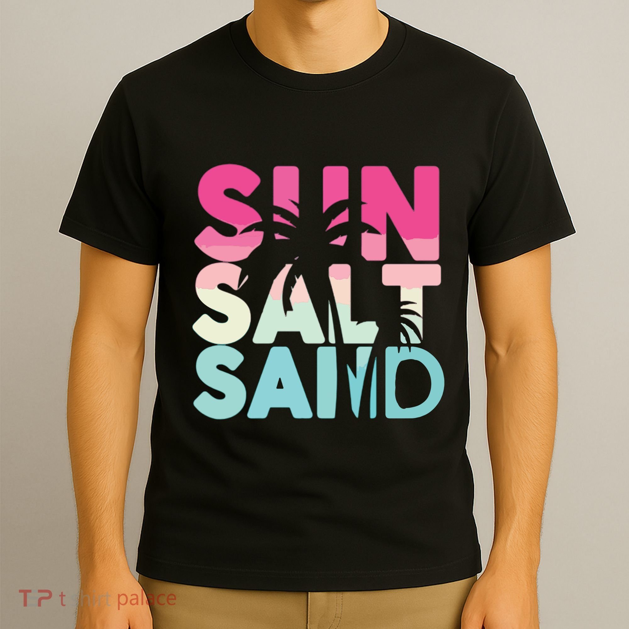 Sun Sand Salt Beach T-Shirt
