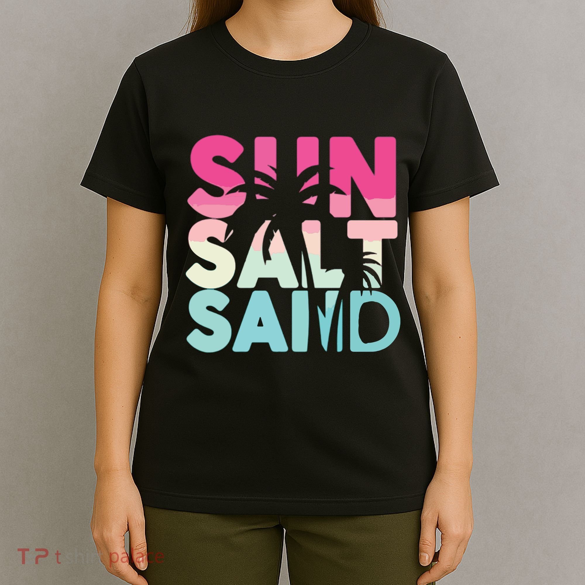 Sun Sand Salt Beach T-Shirt