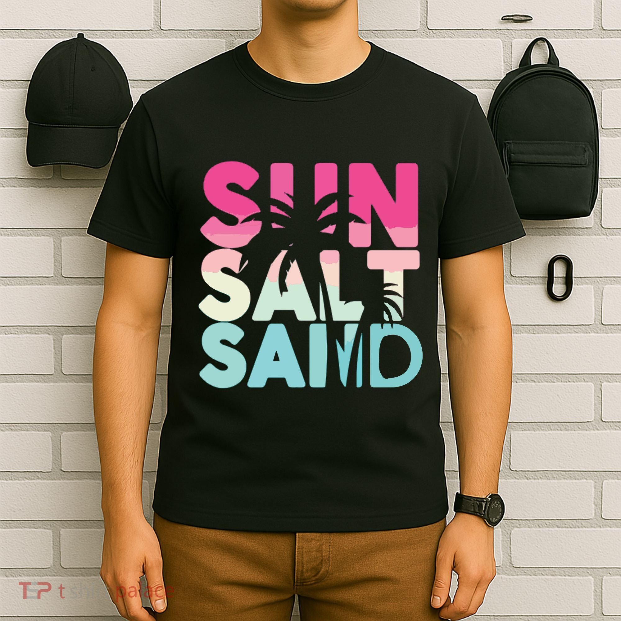 Sun Sand Salt Beach T-Shirt