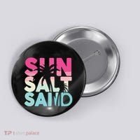 Sun Sand Salt Beach Button thumb 0