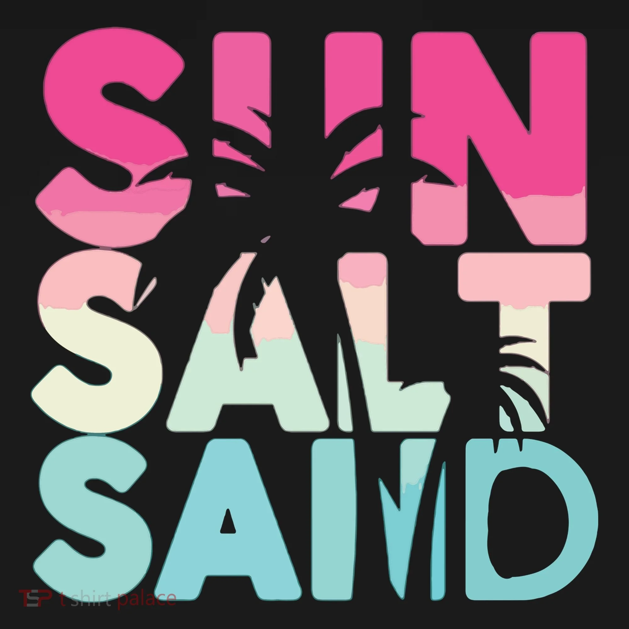 Sun Sand Salt Beach Coaster