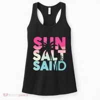 Sun Sand Salt Beach Women's Tank Top thumb 0