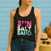 Sun Sand Salt Beach Women's Tank Top thumb 2
