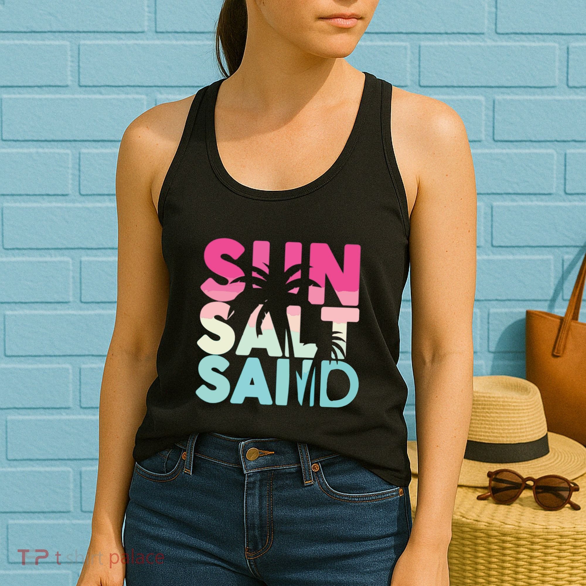 Sun Sand Salt Beach Women's Tank Top