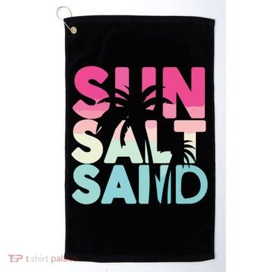 Sun Sand Salt Beach Golf Towel