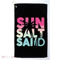 Sun Sand Salt Beach Golf Towel thumb 0