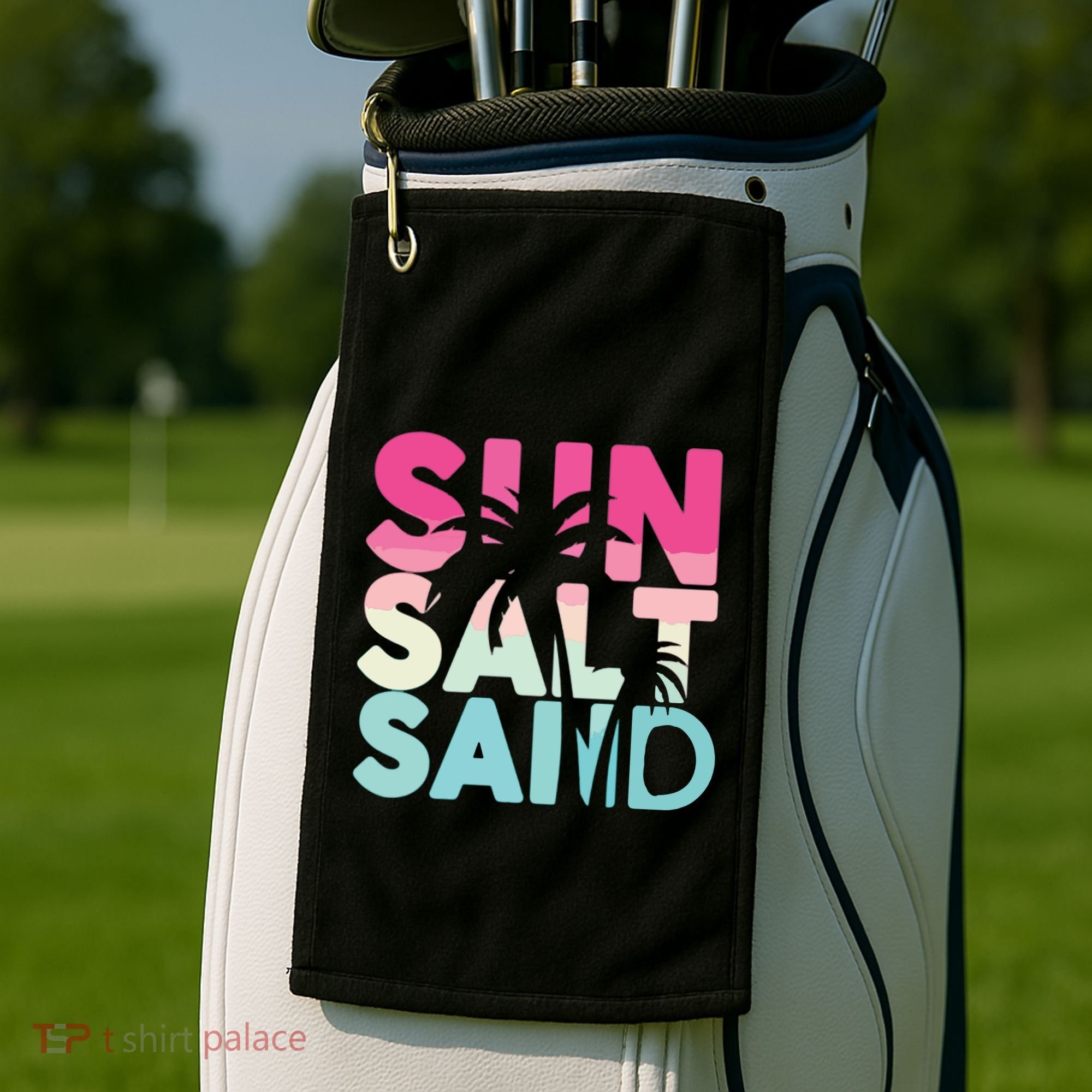 Sun Sand Salt Beach Golf Towel