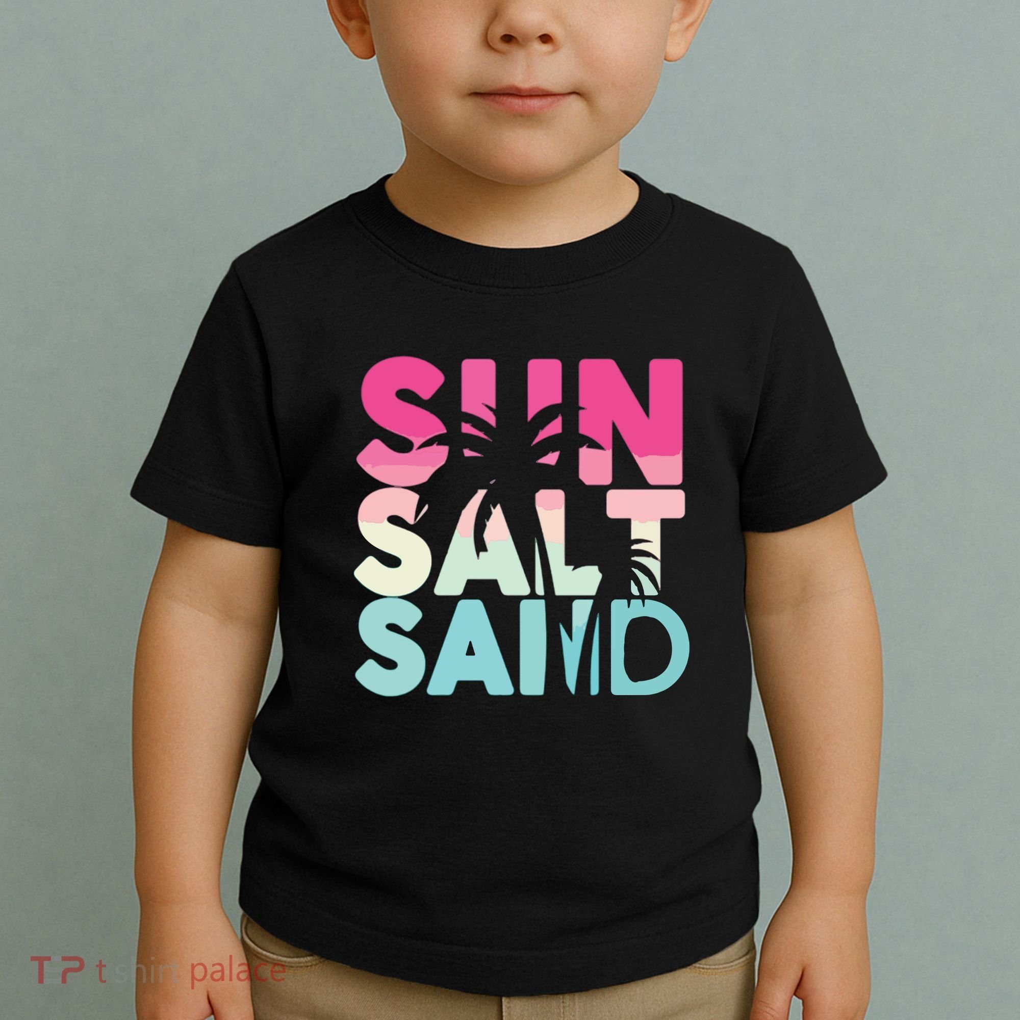 Sun Sand Salt Beach Toddler T-Shirt